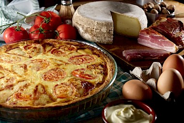 Quiche à la Tomme de Savoie