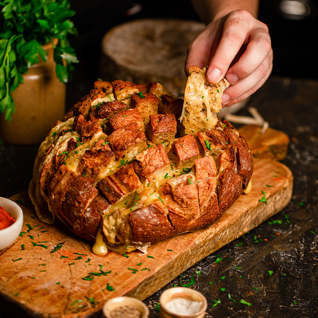 Boule de Campagne Façon Préfou à la Tomme de Savoie