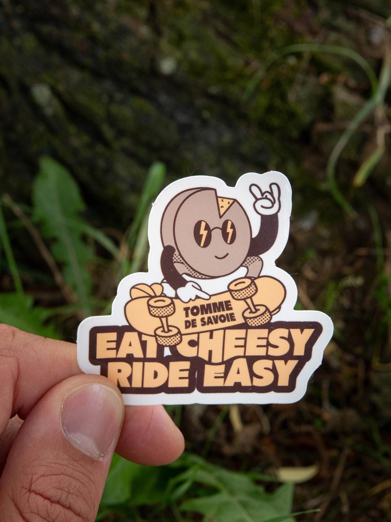 Sticker - Eat Cheesy, Live Easy 3 - Photo 2