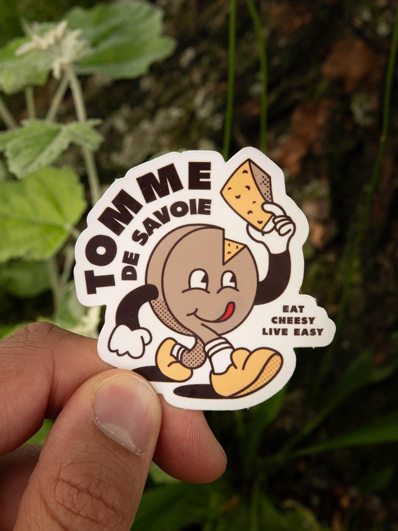 Sticker - Eat Cheesy, Live Easy 2 - Photo 2