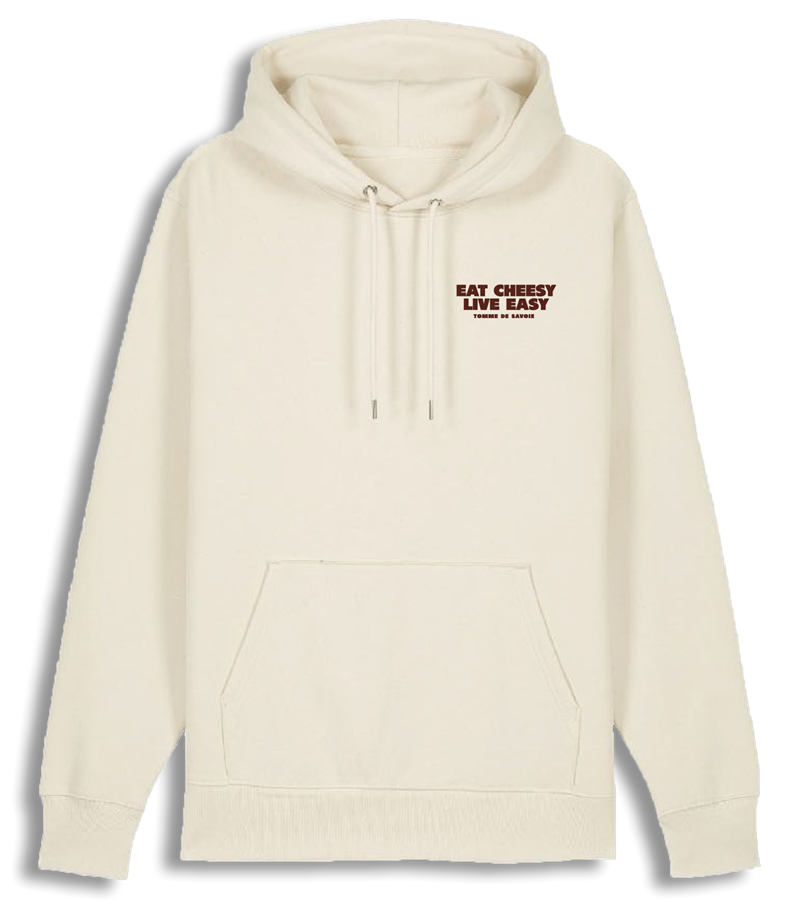 Sweat à capuche Collection Eat Cheese Live Easy (XS) - Photo 4