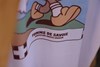T-shirt unisexe – Collection Live Easy Eat Cheese (XS) - Photo 2