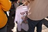 T-shirt unisexe – Collection Live Easy Eat Cheese (XS) - Photo 3
