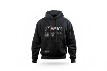Sweat &#224; capuche – Collection J&#39;Tomme