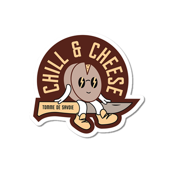 Sticker - Live Easy, Eat Cheesy 4