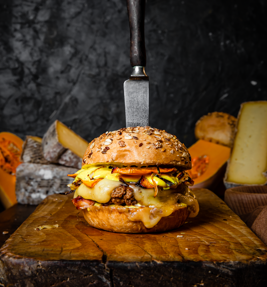 burger à la tomme de savoie