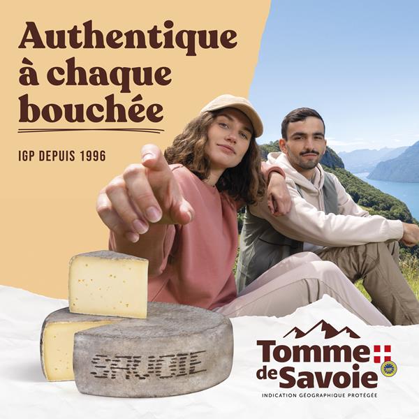 Nouvelle campagne de communication pour la Tomme de Savoie